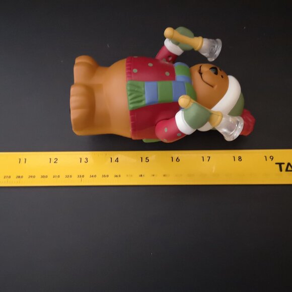 Vintage Avon Set of 3 Holiday Bell Bear Trio Musical Figurines from 2005 - Picture 5 of 5